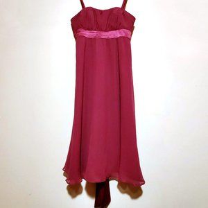 TED BAKER PURPLE SASH DRESS